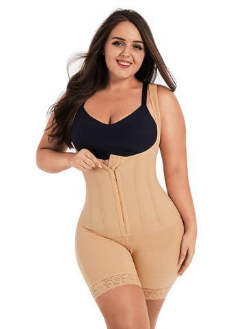 Curve-Enhancing Smooth Silhouette Bodysuit